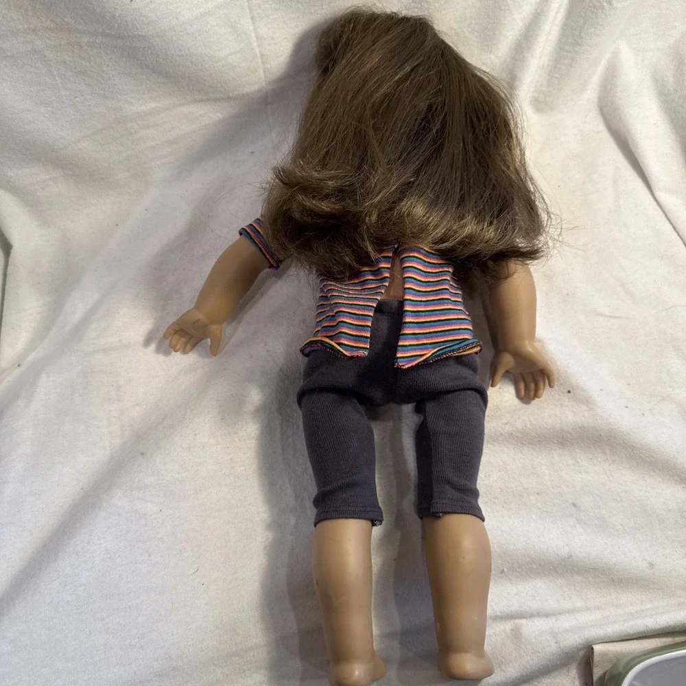 American Girl Doll 2008‎ Samantha Brunette hair brown eyes Pleasent Company 18